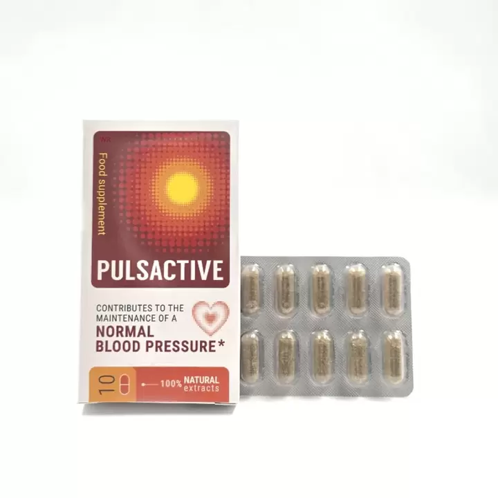Pulsactive kapsulių naudojimo instrukcijos